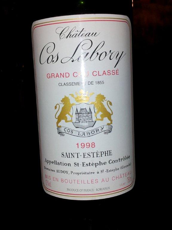 Ein ganz edler Bordeaux. Im 2002 persönlich vor Ort gekauft.