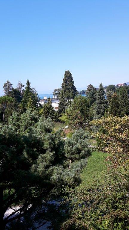 Ausblick von Ruhestätte